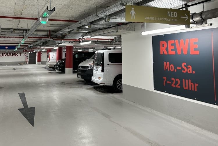 Parkhaus Neumarkt Ausgang