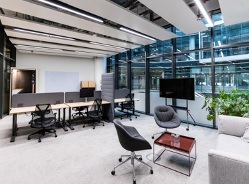 Lichtdurchflutetes Büro bei Scaling Spaces im NEO